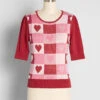 Check My Heart Knit Top