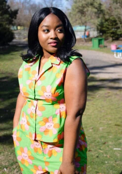 ModCloth X Marisol Muro Showing Up Chic Sleeveless Top -Bunny Shop livindatiltedlife modcloth1