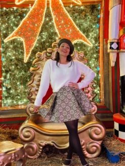 Good As Gold Pleated Skirt -Bunny Shop myfavoritethings25 7